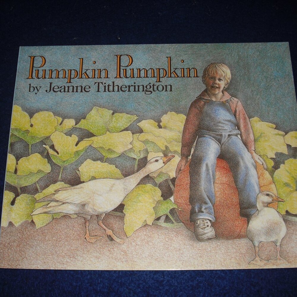 Pumpkin Pumpkin by Jeanne Titherington 1990 New Vintage